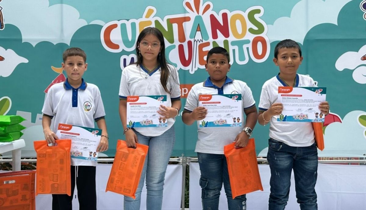 Energía de Pereira premia la creatividad infantil en Cartago