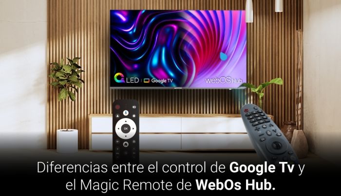 Diferencias entre google tv y webos