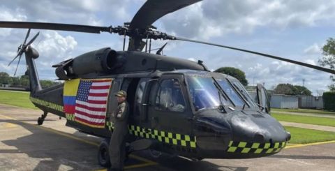 Hay cese de operaciones de helicópteros Black Hawk en Colombia  por orden de EEUU