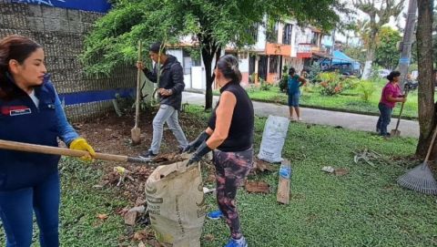 Jornada de Recuperación de Espacios en el Parque Industrial Sector B