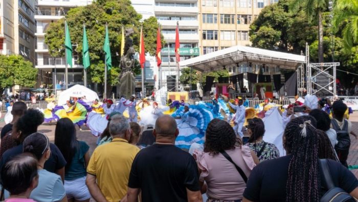 La Plaza de Bolívar fue el escenario para exhibir lo mejor de la cultura afro y del Pacífico