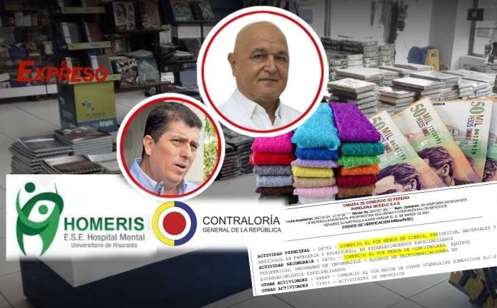 Homeris contrata suministro de lencería y telas con una papelería