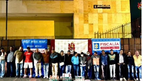 Captura de 21 personas responsables de comercializar ilegalmente juegos de suerte y azar en el Eje Cafetero y Valle del 