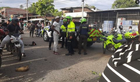 Doble atentado con motobombas en Jamundí y El Plateado dejan al menos 20 heridos