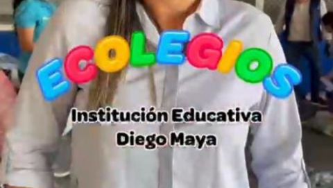 Estudiantes de la I.E. Diego Maya impulsan el reciclaje en su comunidad