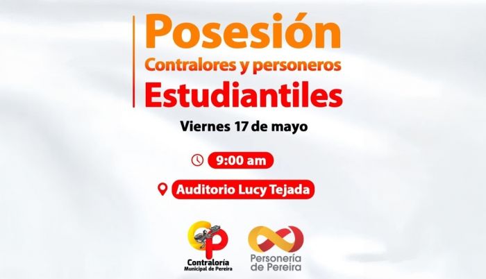 160 jóvenes tomarán posesión como Personeros y Contralores estudiantiles