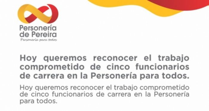 Reconocimiento a funcionarios